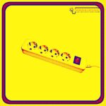 سیم رابط چهارخانه ارت دار