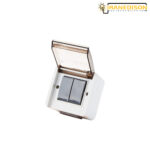 کلید دو پل بارانی روکار پارت مدل آذین