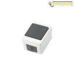 کلید زنگ بارانی روکار پارت مدل برکه