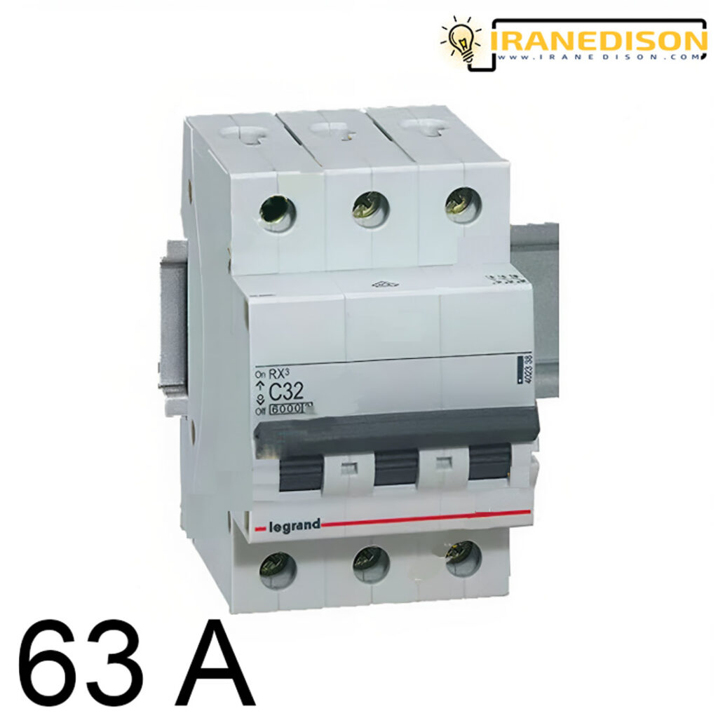 قیمت فیوز مینیاتوری سه فاز 63 آمپر لگراند